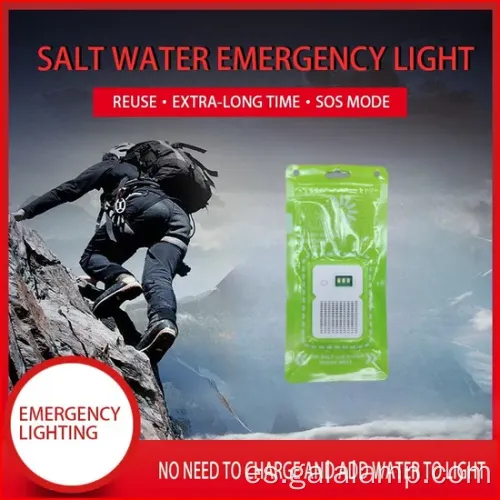 Luz LED versátil para aventuras para acampar de agua salada